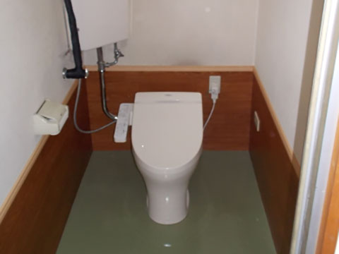 和式トイレから様式トイレへの改修