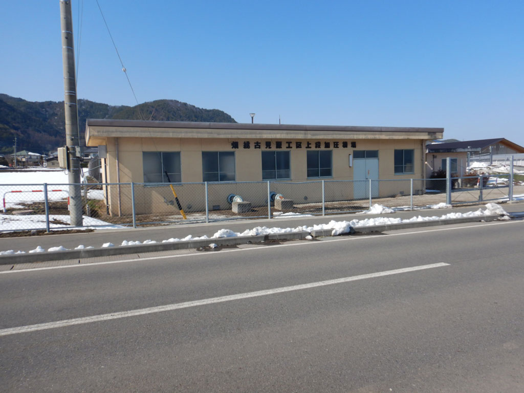 R5 ポンプ設備更新 朝日村上段機場