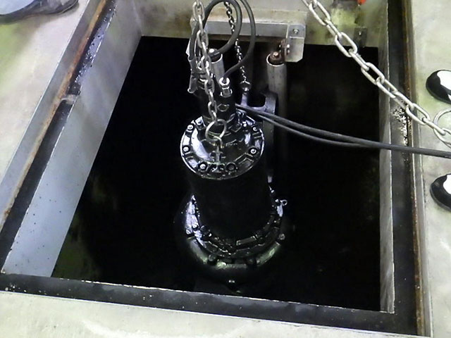 汚水ポンプの更新